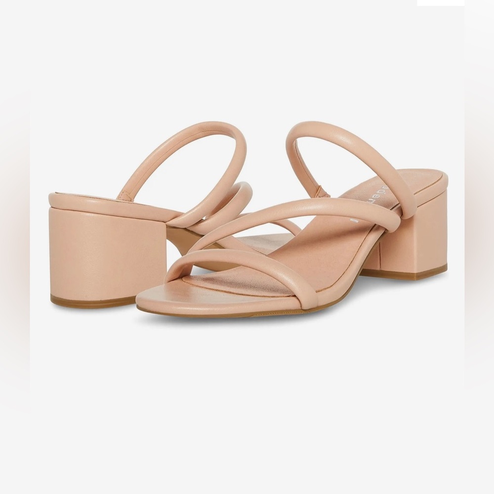 Madden Girl!😎Ionic Block heel sandal/nude/size-7.5